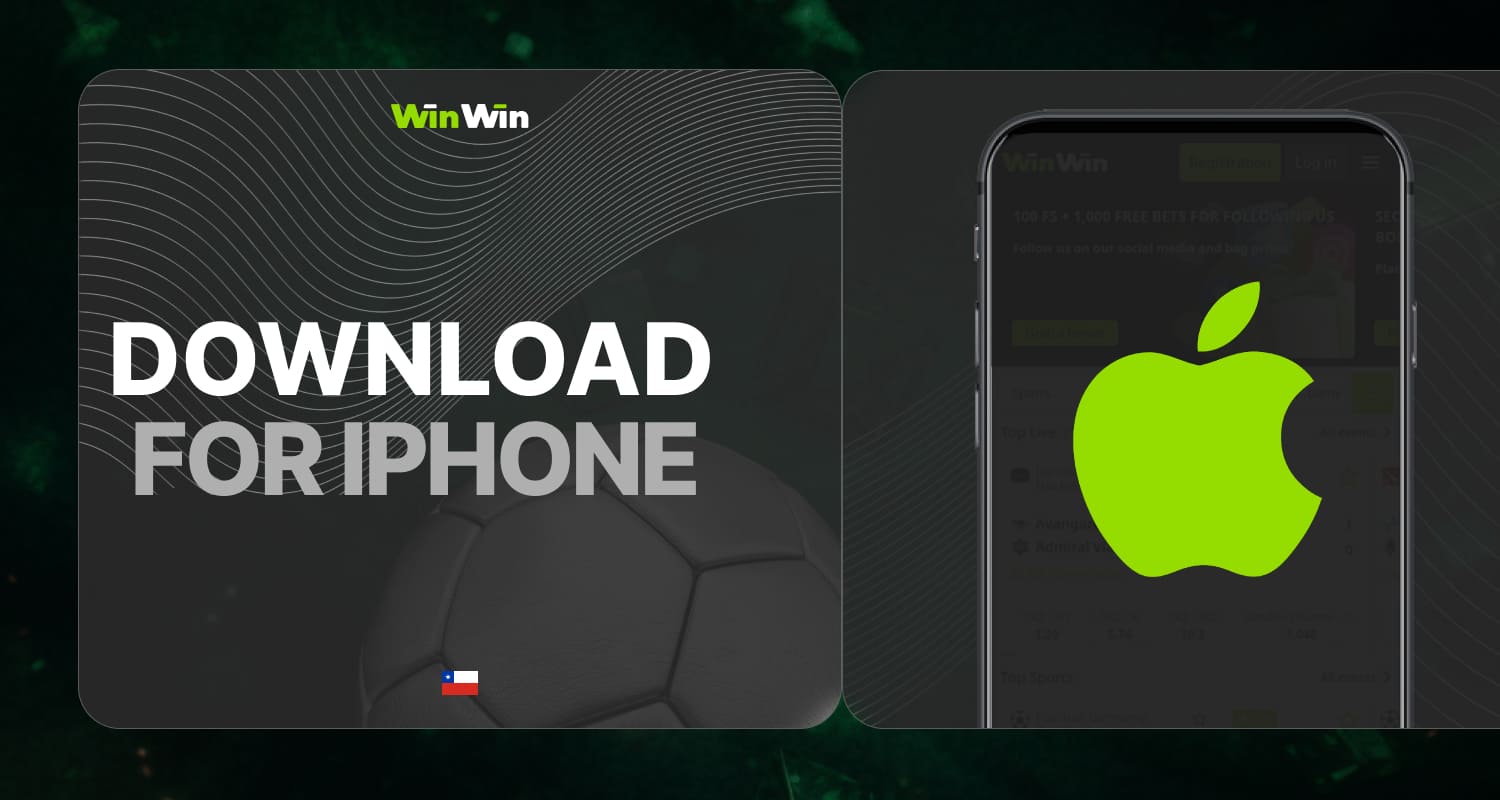 Winwin Chile how to install the platform application for a mobile device on ios