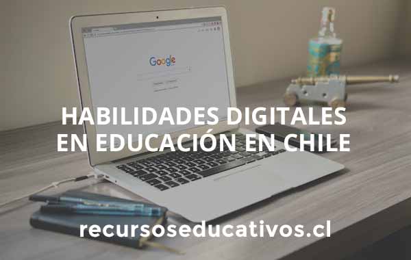 Desarrollo de habilidades digitales en estudiantes chilenos