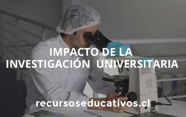 Impacto de la investigación universitaria en Chile